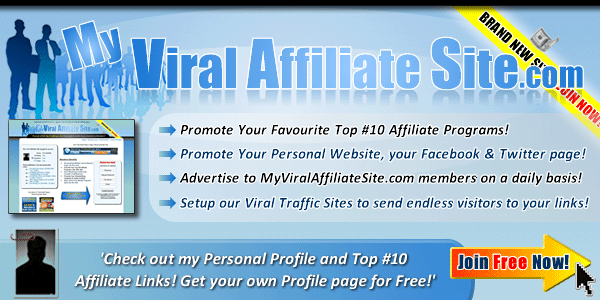 Viral Affiliate Program to Pull in Tons of Free Advertising