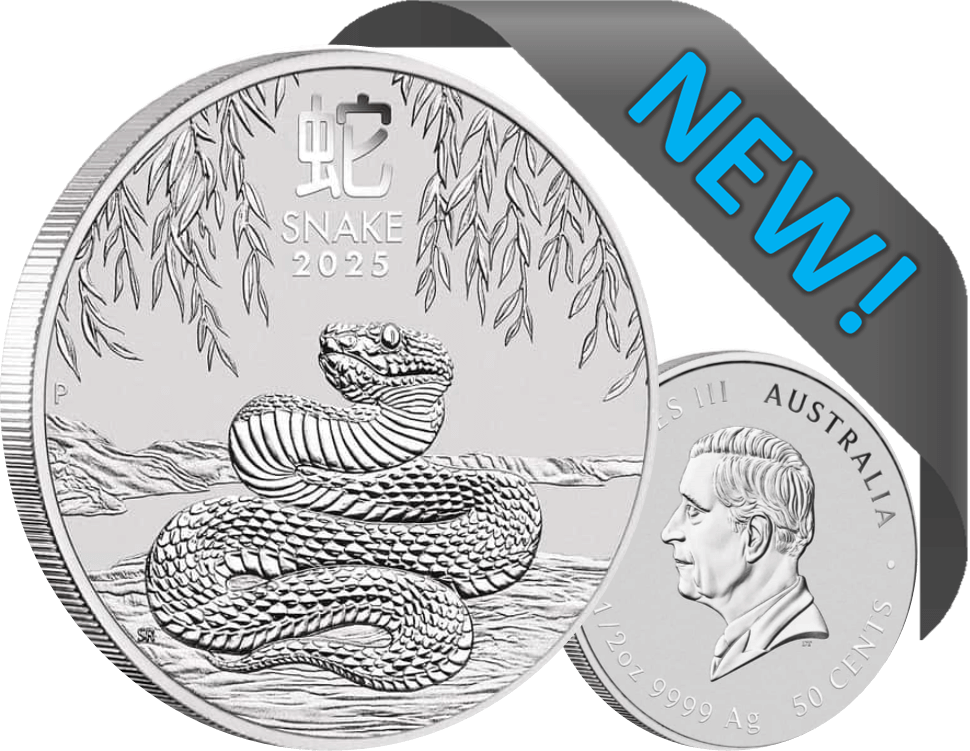 Pure Silver Coin Year of the Snake 2025